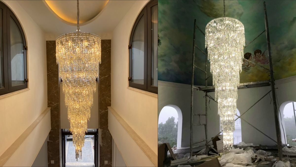 Đèn pha lê K9 cao cấp TPL2206T800